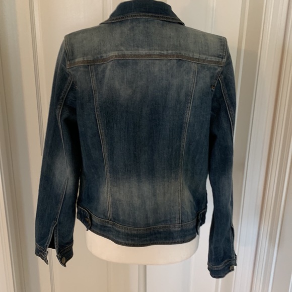 EUC.  Denim jacket.  Size S - Picture 4 of 6